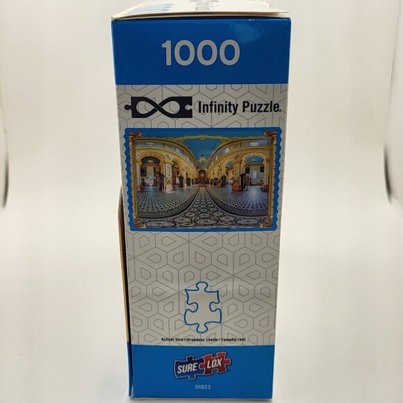 Infinity Puzzle Museum 1000 Piece Jigsaw Puzzle – Sure-Lox Interlocking Puzzle - Picture 5 of 9